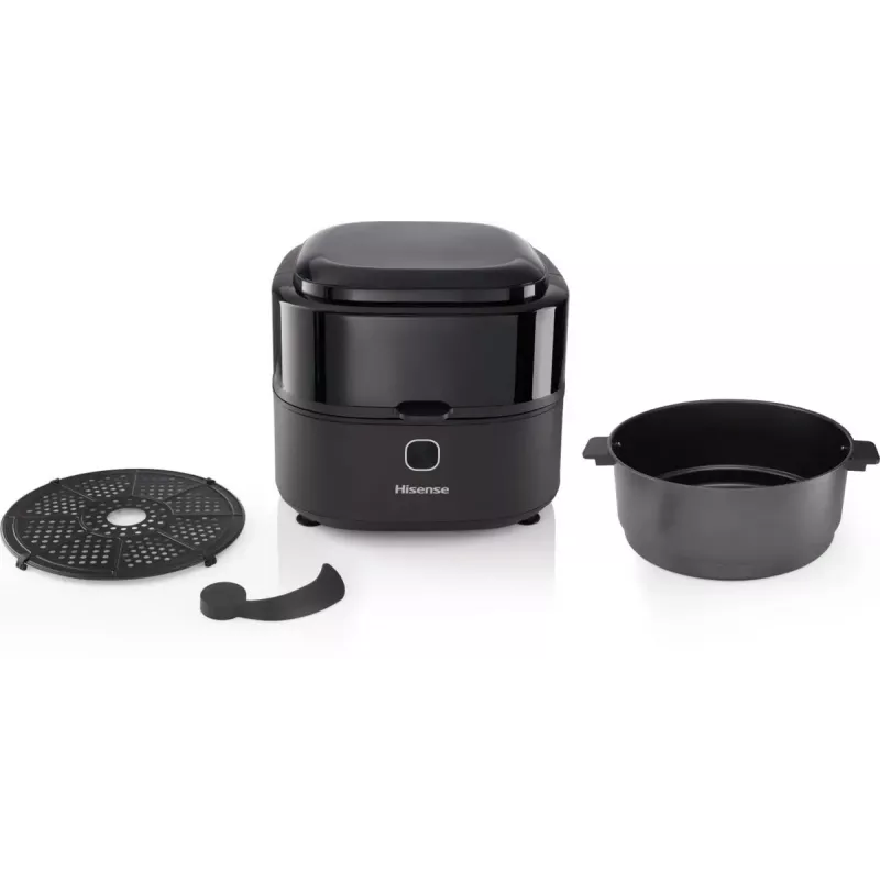 Hisense HAF1350DR Single 6,7 L Eraldiseisev 1350 W Kuumaõhufritüür Must