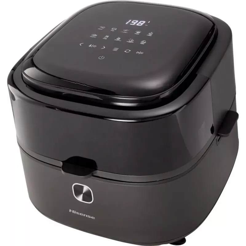 Hisense HAF1350DR Single 6,7 L Eraldiseisev 1350 W Kuumaõhufritüür Must