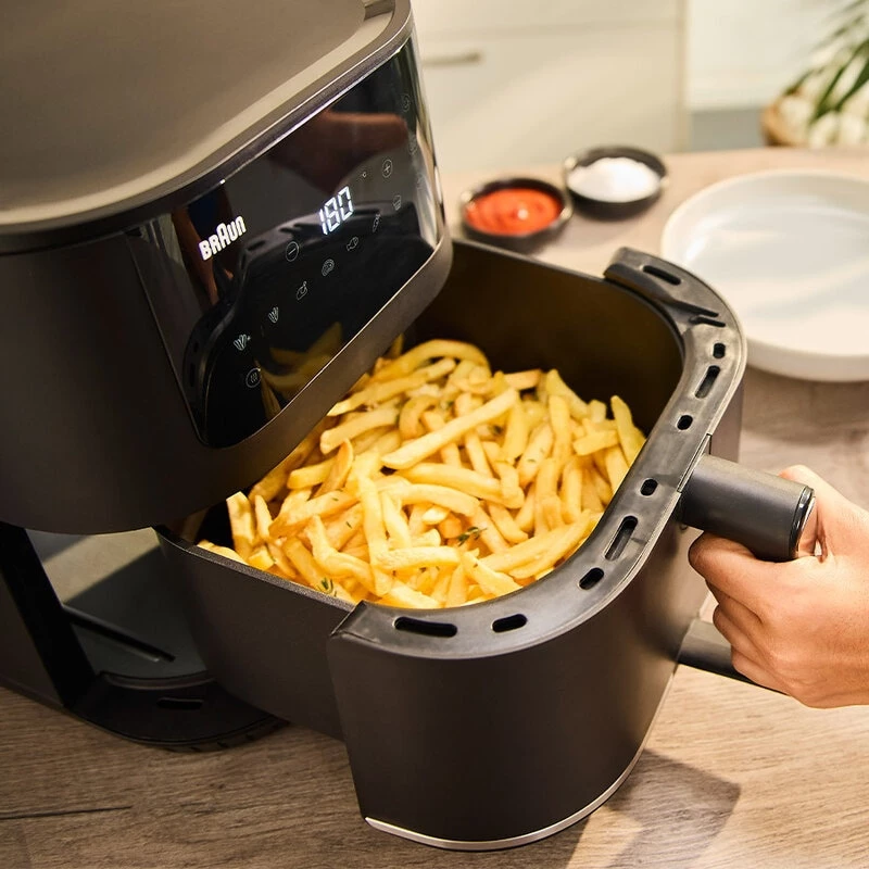 Kuumaõhufritüür Braun Household MultiFry 5 HF5030 — 1700 W, 6,0 L korv, must/hõbedane