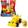 PAW Patrol , Ready, Race, Rescue Rubble’i Race & Go Deluxe sõiduk helidega, lastele alates 3. eluaastast