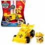 PAW Patrol , Ready, Race, Rescue Rubble’i Race & Go Deluxe sõiduk helidega, lastele alates 3. eluaastast