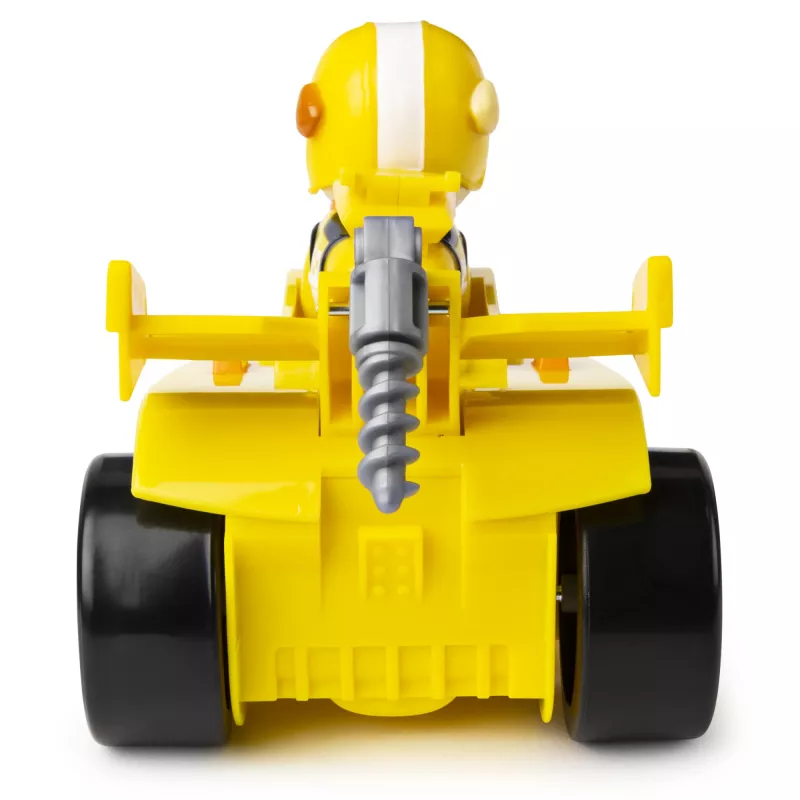 PAW Patrol , Ready, Race, Rescue Rubble’i Race & Go Deluxe sõiduk helidega, lastele alates 3. eluaastast