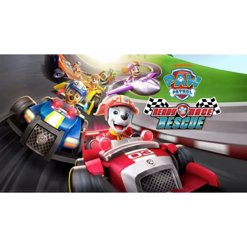 PAW Patrol , Ready, Race, Rescue Rubble’i Race & Go Deluxe sõiduk helidega, lastele alates 3. eluaastast