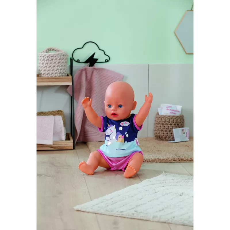 BABY born Ükssarviku lühikesed pidžaamad 43 cm nuku öörõivad