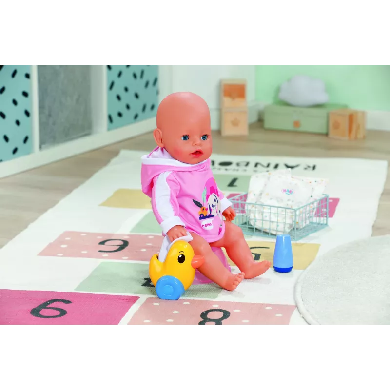 Potipott nukkudele ZAPF BABY born potikomplekt, mitmevärviline, alates 3. eluaastast