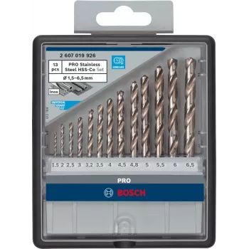 Puuriotsakute komplekt Bosch HSS Twist Drill Bits Cobalt 2607019926
