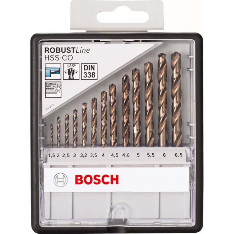 Puuriotsakute komplekt Bosch HSS Twist Drill Bits Cobalt 2607019926