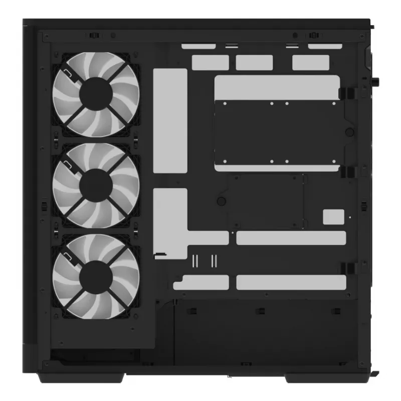 Arvutikorpus AeroCool Geh Midi P500A Must
