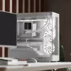 PC-korpus AEROCOOL Geh Midi P500A Valge — keskmise torniga ATX-korpus, valge viimistlus