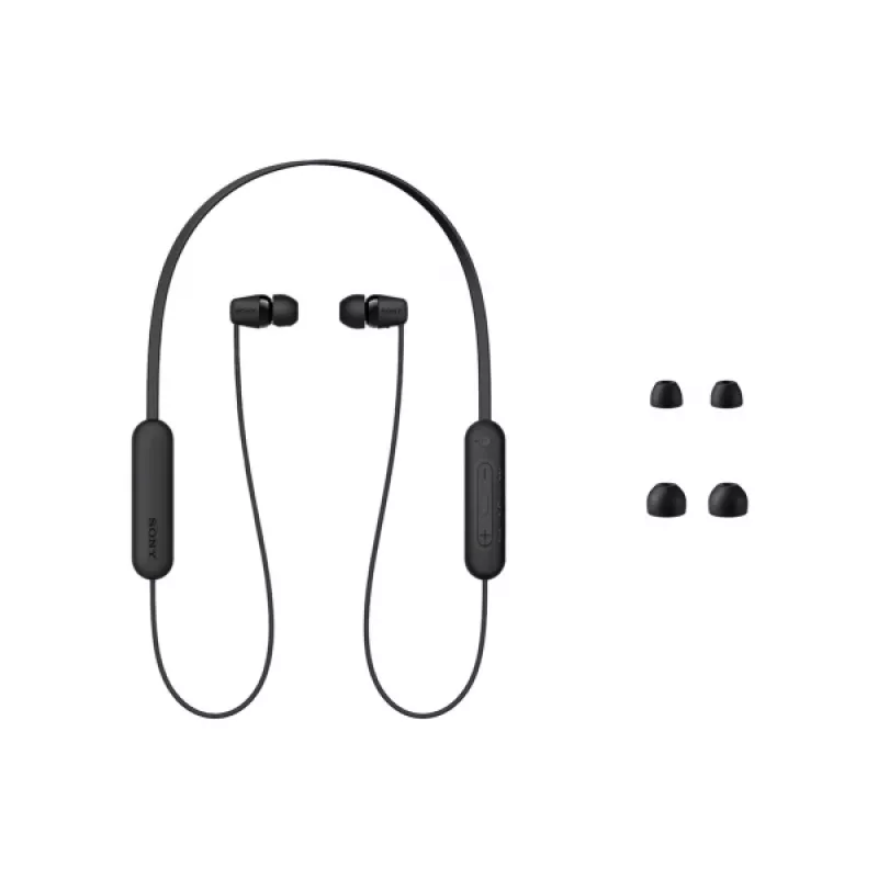 Sony WI-C100 Peakomplekt Juhtmevaba Kõrvasisesed Kõned/Muusika Bluetooth Must