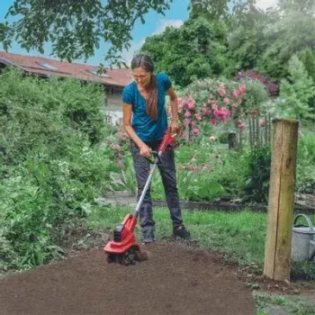 Electric mini tiller Einhell GE-CR 18/20 Li E 20 cm width 20 cm depth