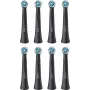 Oral-B iO Ultimate Clean asendusharjapead — 8 tk pakend, must, tõhusaks hambakatu eemaldamiseks