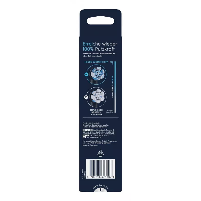 Oral-B iO Ultimate Clean 16262903 hambaharjapea 2 tk Must