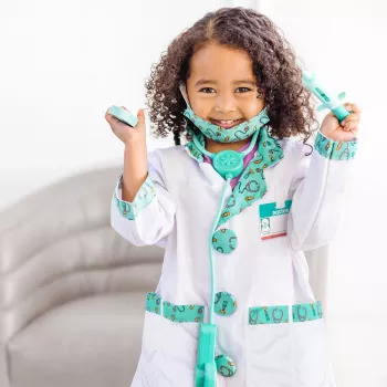Melissa & Doug MPP RLP Doctor Rl Ply Costume Set GML peokostüüm Lapsele Unisex Mundri