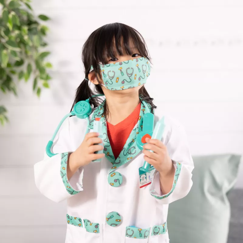 Melissa & Doug MPP RLP Doctor Rl Ply Costume Set GML peokostüüm Lapsele Unisex Mundri
