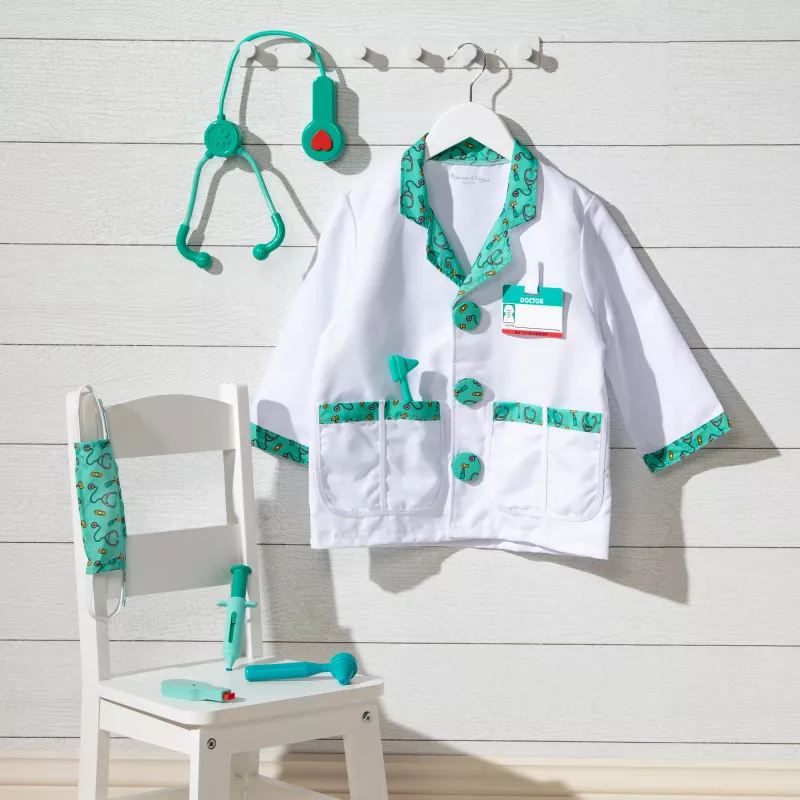 Melissa & Doug MPP RLP Doctor Rl Ply Costume Set GML peokostüüm Lapsele Unisex Mundri