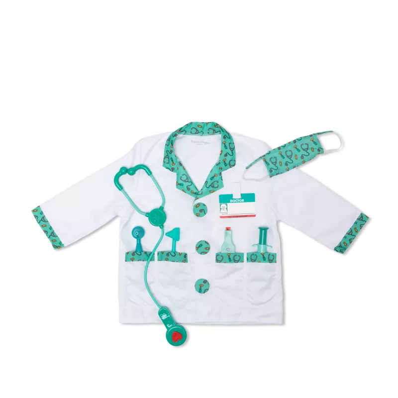 Melissa & Doug MPP RLP Doctor Rl Ply Costume Set GML peokostüüm Lapsele Unisex Mundri