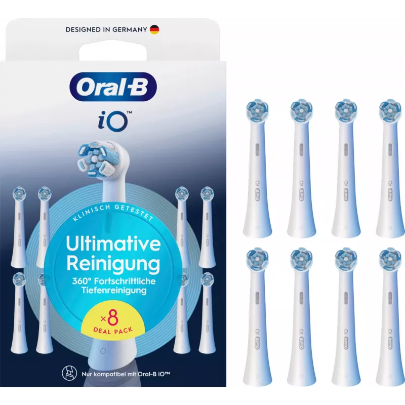 Oral-B hambaharjapea 8 tk Valge