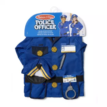 Melissa & Doug MPP RLP PoliceOfficerCstmRlplySet GML Fancy kostüüm Laps Unisex Vorm