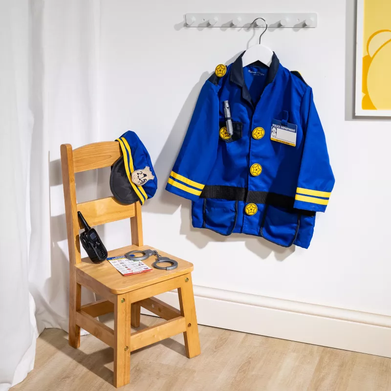 Melissa & Doug MPP RLP PoliceOfficerCstmRlplySet GML Fancy kostüüm Laps Unisex Vorm