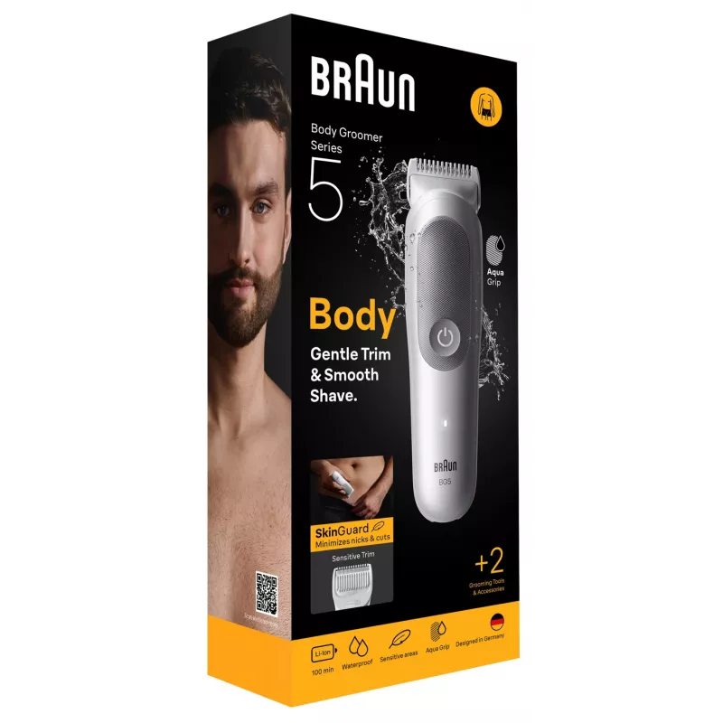 Kehahöövel BRAUN BG 5500 244787 — veekindel laetav kehatrimmer