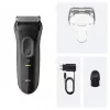 Foil shaver BRAUN Serie 3 3000S, hall, foil system, built-in NiMH aku, AC/aku power, 57×48×156 mm