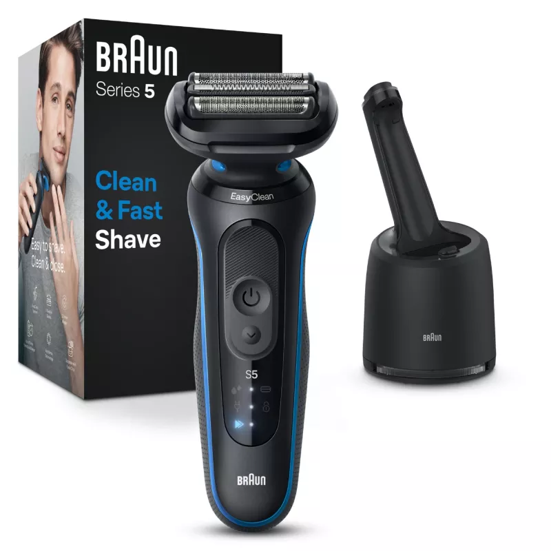 Braun Series 5 52-B7000cc fooliumhabemenuga trimmerega must aku liitium-ioon