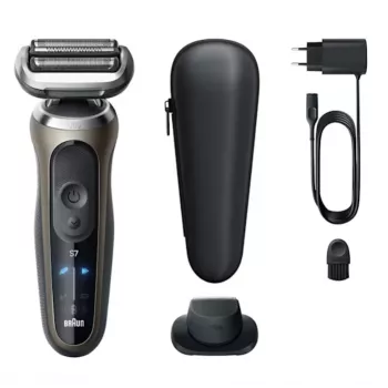 Braun Series 7 72-C1200s elektriline pardel – märg ja kuiv, must/bronz, roostevaba teras