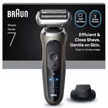 Braun Series 7 72-C1200s elektriline pardel – märg ja kuiv, must/bronz, roostevaba teras