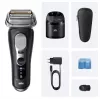 Fooliumhabemeajaja Braun Series 9 Pro+ 9660CC must hõbedane roostevaba teras