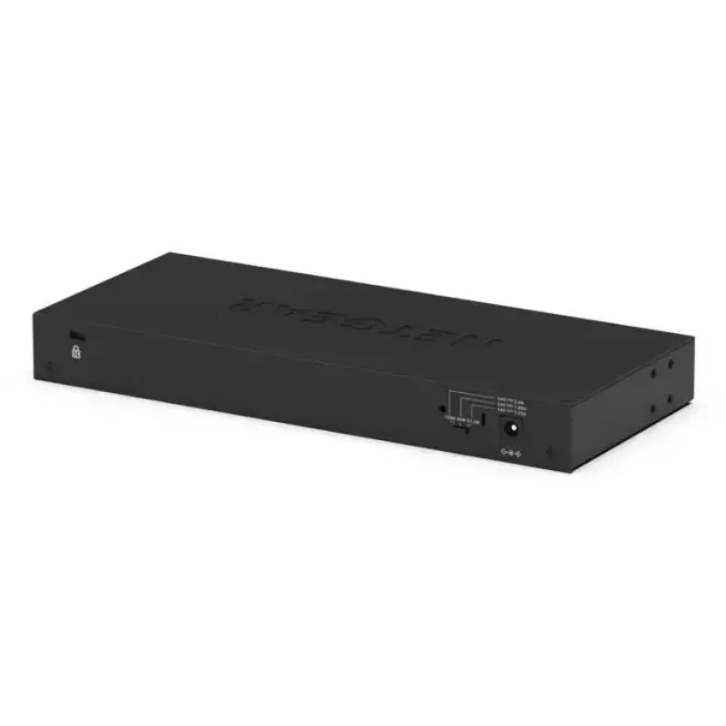 NETGEAR GS308LP Haldamata Gigabit Ethernet (10/100/1000) Toite Etherneti (PoE) kaudu Lauaarvuti Must