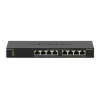 NETGEAR GS308LP Haldamata Gigabit Ethernet (10/100/1000) Toite Etherneti (PoE) kaudu Lauaarvuti Must