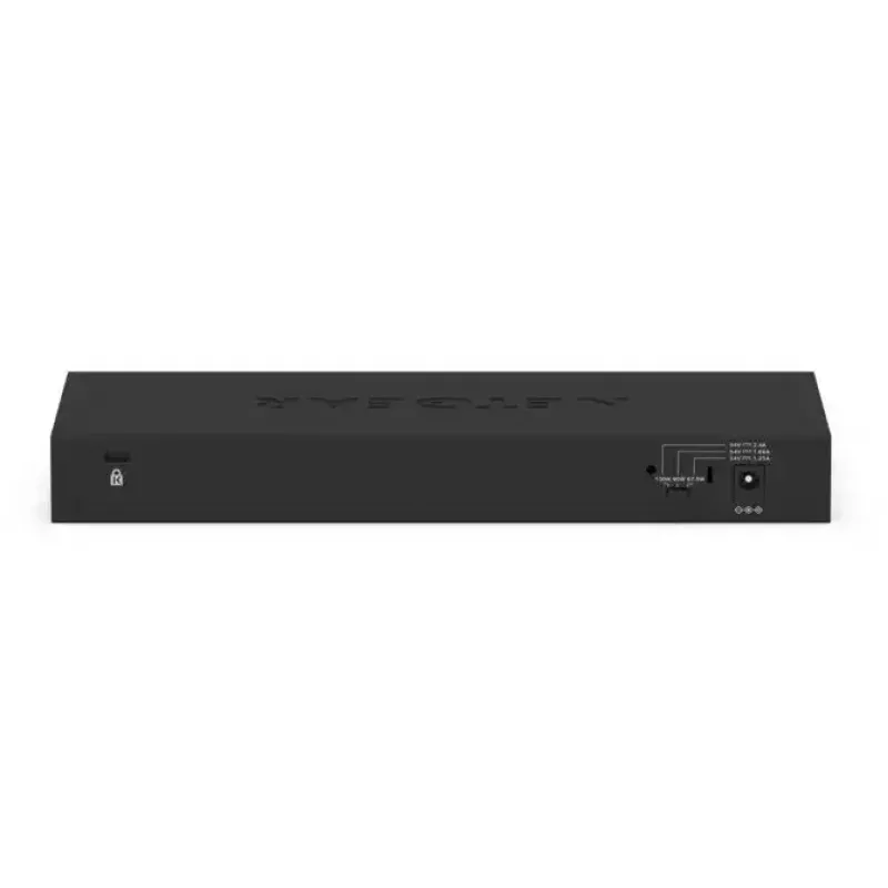 NETGEAR GS308LP Haldamata Gigabit Ethernet (10/100/1000) Toite Etherneti (PoE) kaudu Lauaarvuti Must