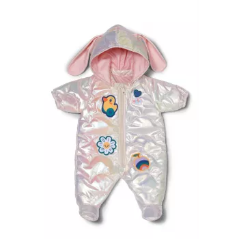 Nuku mängukostüüm Peterkin BABY born Talvekostüüm Kreem 43 cm nukkudele, kokkupandav, alates 3. eluaastast
