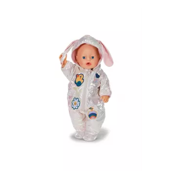Nuku mängukostüüm Peterkin BABY born Talvekostüüm Kreem 43 cm nukkudele, kokkupandav, alates 3. eluaastast