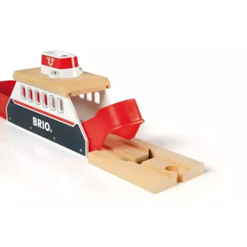 Maastikuaksessuaar BRIO puidust raudteele Ravensburgerilt — mudel 33569, 3 osa, LR44 patarei kaasas