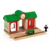Model Railway Record & Play Station by Ravensburger – BRIO, 3 osa, AA patarei, must/roheline/punane