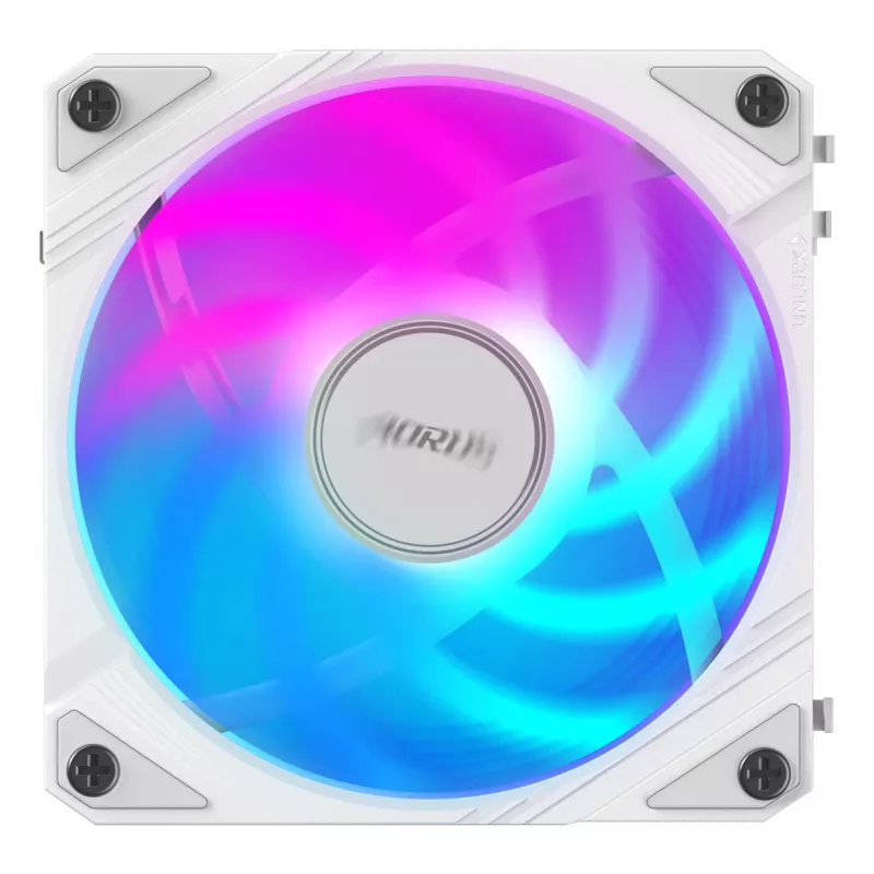 GIGABYTE AORUS EZ CHAIN FAN 120 ICE kõik-ühes vedelikjahutus 12 cm Valge