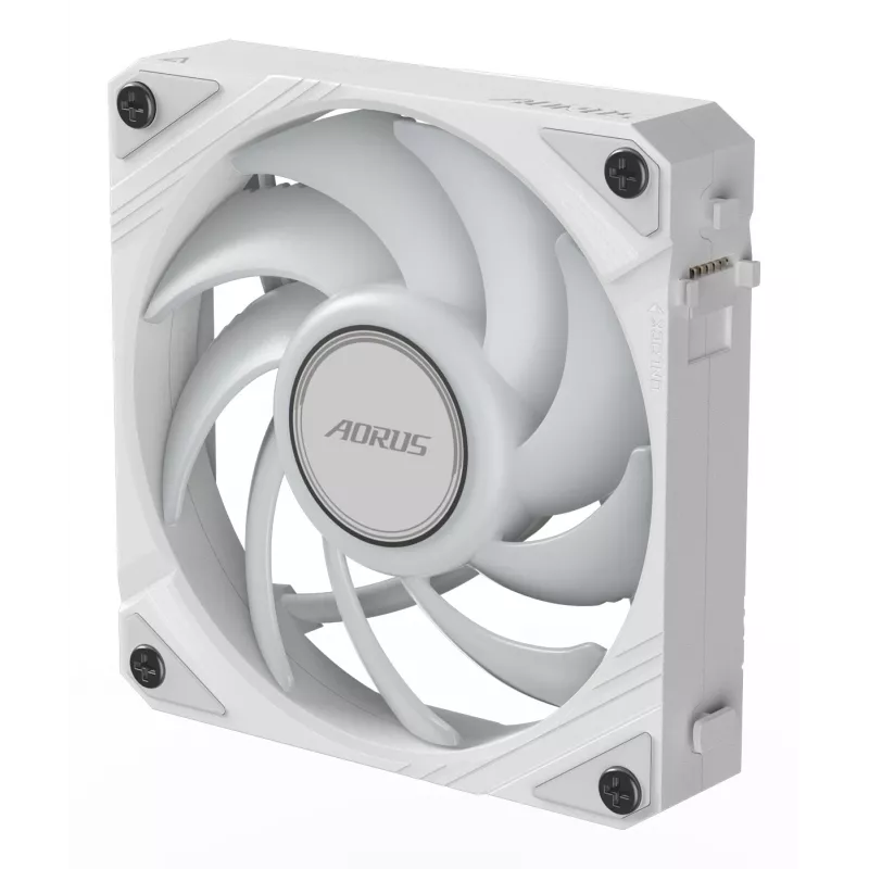 GIGABYTE AORUS EZ CHAIN FAN 120 ICE kõik-ühes vedelikjahutus 12 cm Valge