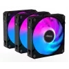 GIGABYTE AORUS EZ CHAIN FAN 120 (3-Pack) Emaplaat 12 cm Must 3 tk