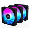 GIGABYTE AORUS EZ CHAIN FAN 120 (3-Pack) Emaplaat 12 cm Must 3 tk