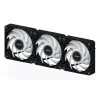GIGABYTE AORUS EZ CHAIN FAN 120 (3-Pack) Emaplaat 12 cm Must 3 tk
