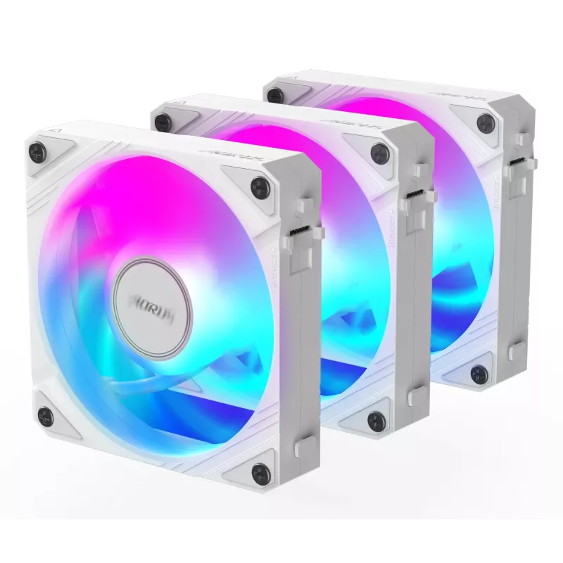 GIGABYTE AORUS EZ CHAIN FAN 120 ICE Emaplaat 12 cm Valge 1 tk