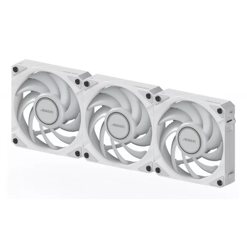 GIGABYTE AORUS EZ CHAIN FAN 120 ICE Emaplaat 12 cm Valge 1 tk