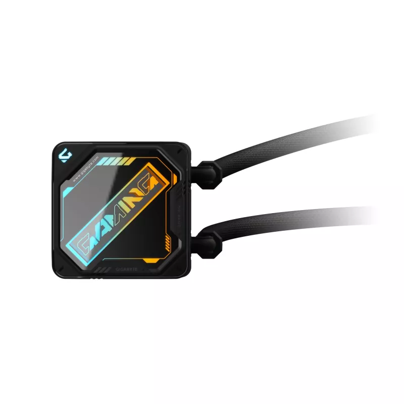 GIGABYTE GAMING 360 vedelik-CPU-jahuti – 3x120 mm ARGB-ventilaatorit, klõpsatav lukustusmehhanism, ahelühendus, ühildub Intel LGA 1851 ja AMD AM5 pesadega