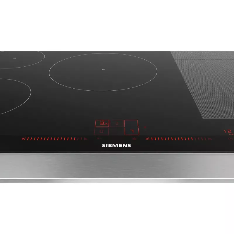 Siemens EX875LVC1E pliit must, roostevaba teras Sisseehitatud tsooniga induktsioonpliit 5 tsooni