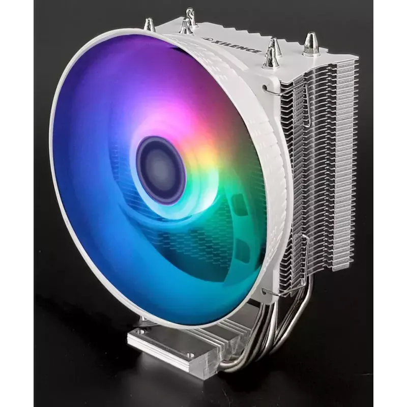 CPU jahuti XILENCE Performance C XC229 120 mm, TDP 150 W, valge, 500–1800 p/min, vedelikdünaamiline laager, mitme pesa tugi