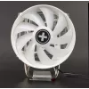 CPU jahuti XILENCE Performance C XC229 120 mm, TDP 150 W, valge, 500–1800 p/min, vedelikdünaamiline laager, mitme pesa tugi