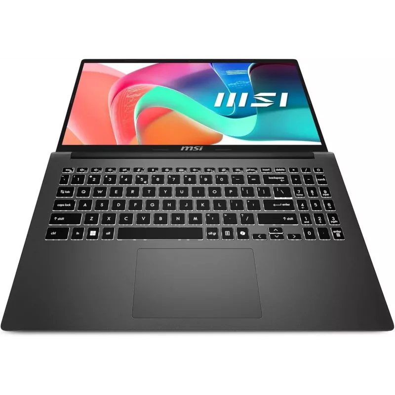Sülearvuti MSI Modern 15 F13MG-802 — 15,6 tolli Full HD, Intel Core i5-1334U, 16 GB RAM, 512 GB SSD, Intel Iris Xe, Windows 11 Home, hall