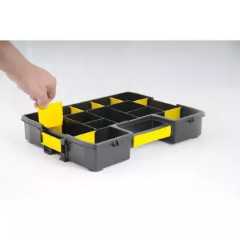Väikeste osade kast Stanley Sortmaster Junior Blk/Yel